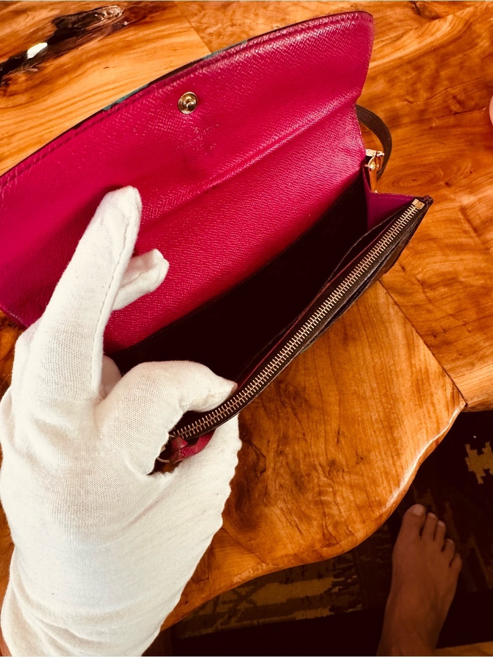 Louis Vuitton monogram Emilie wallet reinvented 2016 - Picture 8 of 16